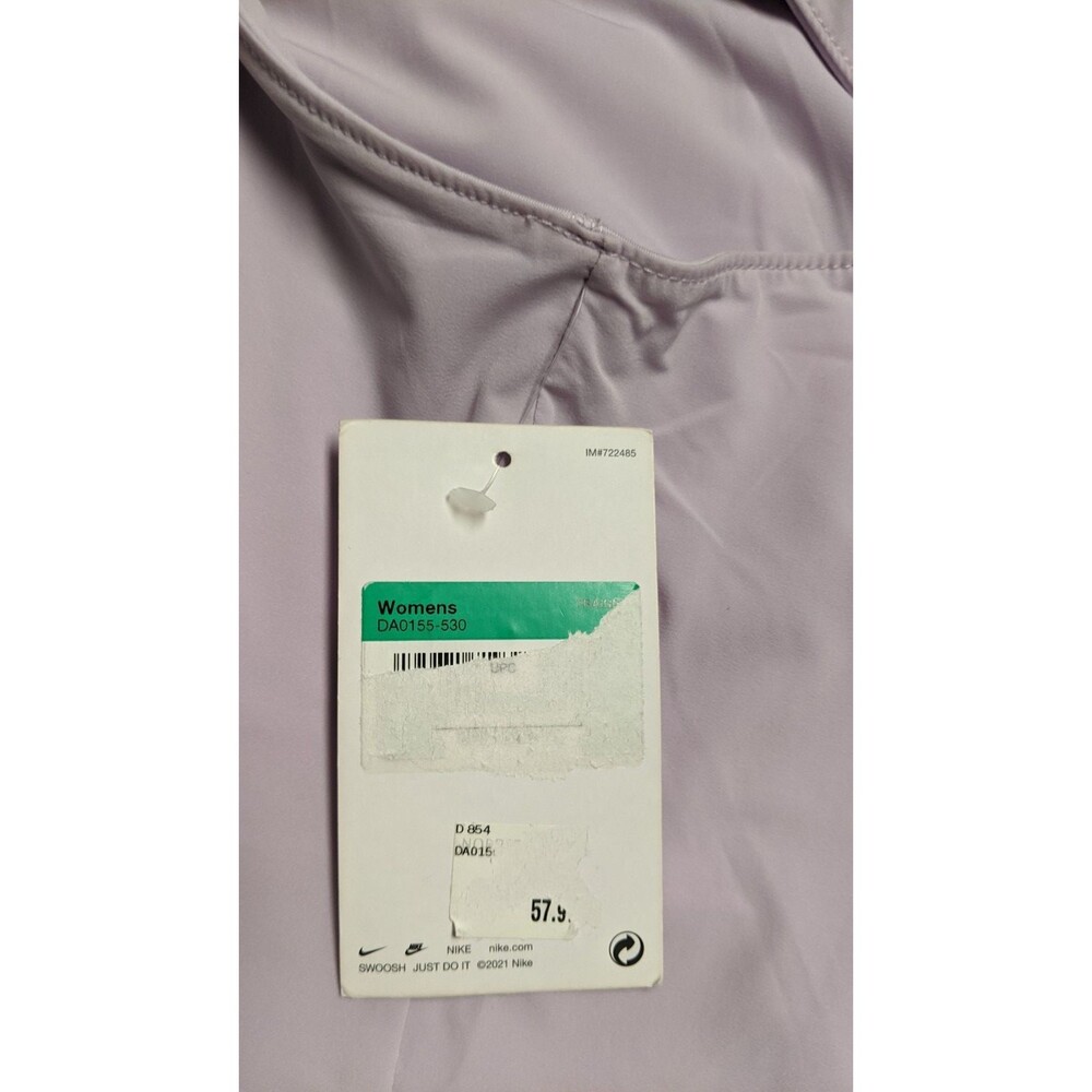 NWT~ Women's Nike Bliss Luxe Womens Training Dress Built In Shorts Lilac XL - Picture 13 of 13